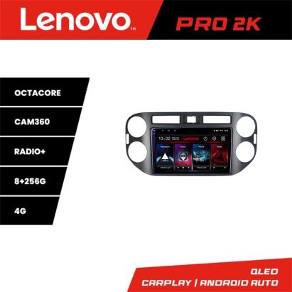 Navigație Android Lenovo 2K 8+256 pentru VW Tiguan și Golf Plus 2007-2011