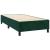 Pat box spring cu saltea, verde închis, 80x200 cm, catifea GartenMobel Dekor