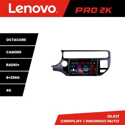 Navigație Android Lenovo QLED 2K 8+256 pentru Kia Rio 2014-2017