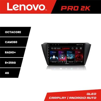 Navigație Android Lenovo QLED 2K 8+256 pentru Skoda Fabia 2015+