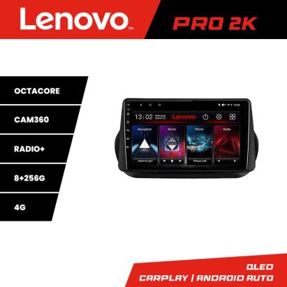 Navigație Android Lenovo QLED 2K 8+256 pentru Peugeot Bipper, Nemo, Qubo