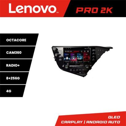 Navigație Android Toyota Camry 2017-2021 QLED 2K 8GB+256GB 360 Lenovo