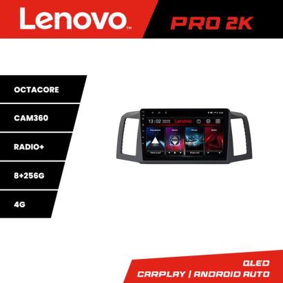 Navigație Android Jeep Grand Cherokee 2008-2010 QLED 2K 8+256GB 360 Lenovo