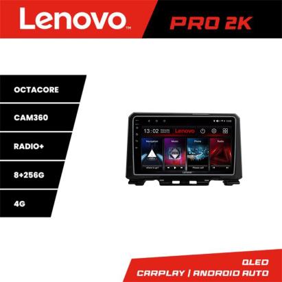 Navigatie Lenovo QLED 2K 8+256 pentru Suzuki Jimny 2018+ cu Android