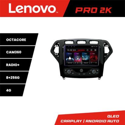 Navigație Android Ford Mondeo 2007-2010 QLED 2K 8+256GB 360 Lenovo