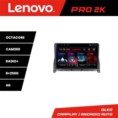 Navigație Android Mercedes W204 2008-2012 Lenovo QLED 2K 8+256GB
