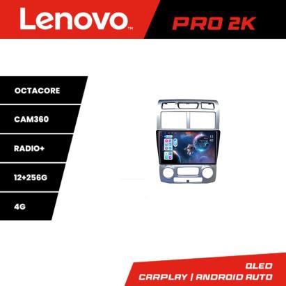 Navigație Android Kia Sportage 2005-2007 Lenovo QLED 2K 12+256GB