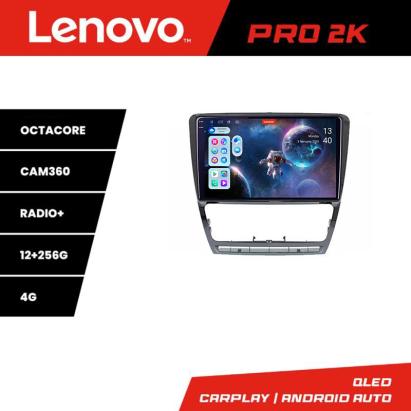 Navigație Android Skoda Octavia 2 2005-2013 Lenovo QLED 2K 12GB+256GB