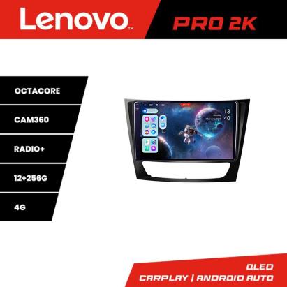 Navigație Android Lenovo QLED 2K pentru Mercedes W211 W219, 12GB+256GB