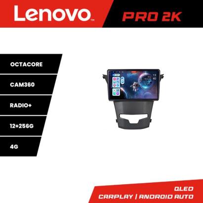 Navigație Android Ssangyong Korando 2014-2019 Lenovo QLED 2K 12+256