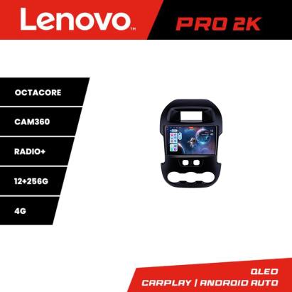 Navigatie Android Ford Ranger 2011-2015 QLED 2K 12GB+256GB 360 Lenovo