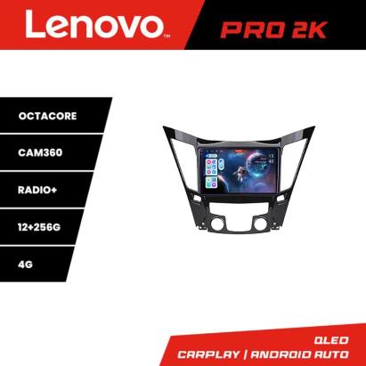 Navigatie Hyundai Sonata 2011-2015 Lenovo Pro 2K QLED 12+256GB Android