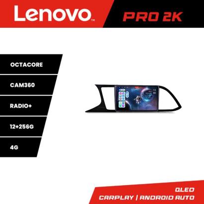Navigație Seat Leon MIB Lenovo Pro 2K QLED 12+256 GB Android