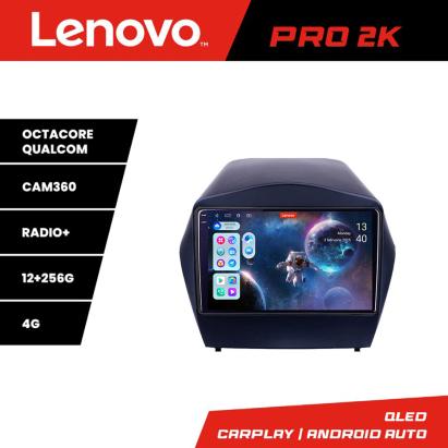 Navigatie Hyundai IX35 Lenovo Pro 2K QLED 12+256GB Android 360