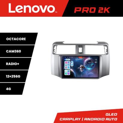Navigație Android Toyota 4Runner 2009-2019 QLED 2K 12GB+256GB 360 Lenovo