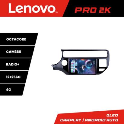 Navigatie Android Lenovo QLED 2K 12+256 pentru Kia Rio 2014-2017