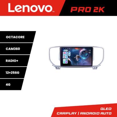 Navigatie Android Kia Sportage 2016-2018 Lenovo QLED 2K 12GB+256GB
