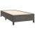 Pat box spring cu saltea, gri închis, 90x200 cm, catifea GartenMobel Dekor