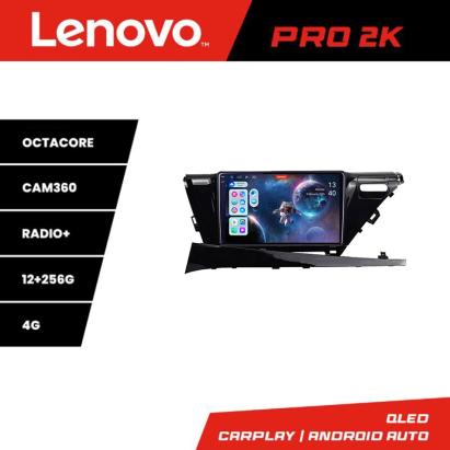 Navigație Android Toyota Camry 2017-2021 Lenovo QLED 2K 12GB+256GB