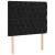 Pat box spring cu saltea, negru, 90x190 cm, catifea GartenMobel Dekor