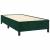 Pat box spring cu saltea, verde închis, 90x200 cm, catifea GartenMobel Dekor