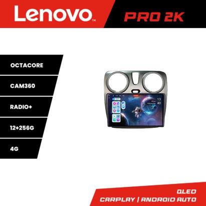 Navigație Android Dacia Dokker Lenovo Pro 2K QLED 12+256GB 4G