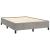Pat box spring cu saltea, gri deschis, 140x200 cm, catifea GartenMobel Dekor