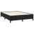 Pat box spring cu saltea, negru, 140x200 cm, catifea GartenMobel Dekor