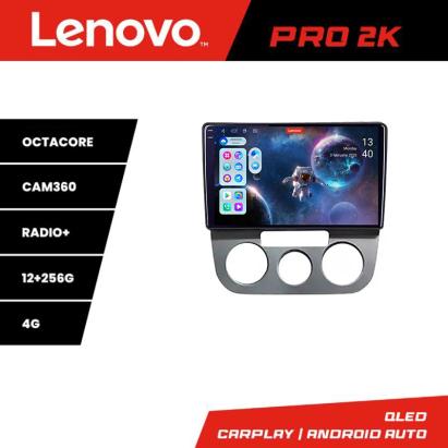 Navigatie Android VW Golf 5 2004-2010, clima manuala, QLED 2K, 12+256GB