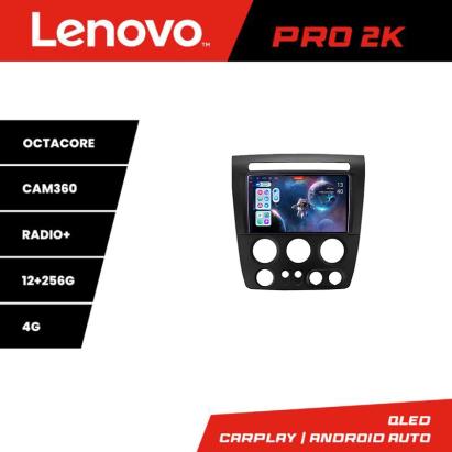 Navigatie Android Hummer H3 2005-2011 QLED 2K 12GB RAM 256GB Lenovo