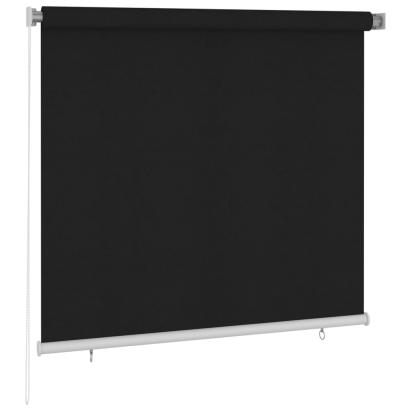 Jaluzea tip rulou de exterior, 160 x 140 cm, negru GartenMobel Dekor