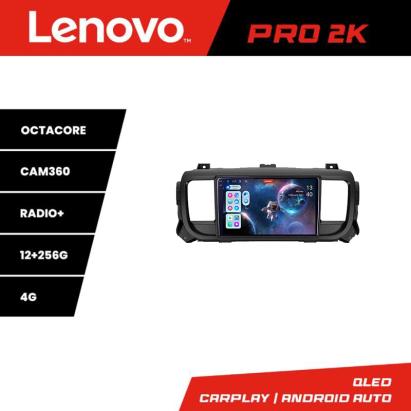 Navigație Android QLED 2K pentru Citroen Jumpy, Proace, Traveller 12+256 GB