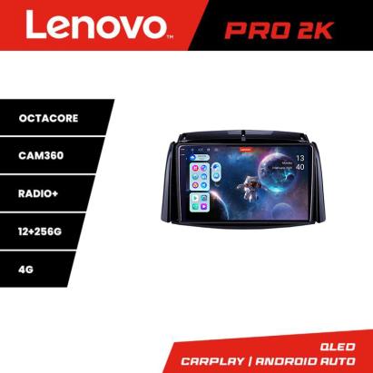 Navigație Renault Koleos 2009-2016 Lenovo QLED 2K 12+256GB 360