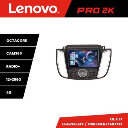 Navigație Android Ford Kuga 2015-2020 Sync 2/3 QLED 2K 12+256 GB Lenovo