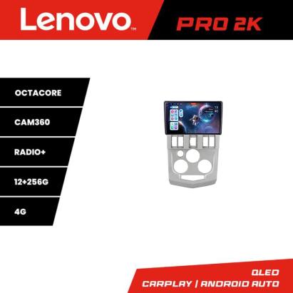 Navigație Android Lenovo QLED 2K 12+256GB pentru Dacia Logan 1 2003-2010