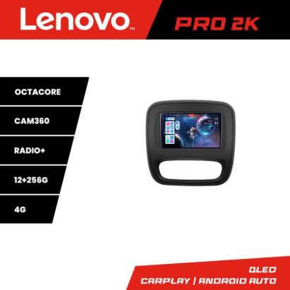 Navigație Renault Trafic 2014-2018 Lenovo Pro 2K QLED 12+256GB Android
