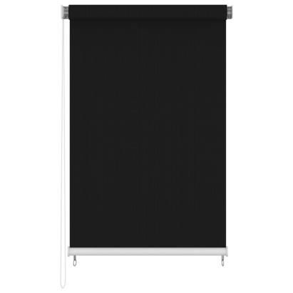 Jaluzea tip rulou de exterior, negru, 140x230 cm GartenMobel Dekor