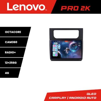 Navigatie Lenovo VW Touran 2010-2016, QLED 2K, 8 Core, 12+256GB