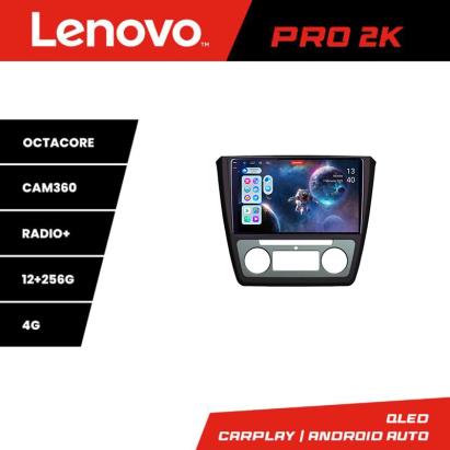 Navigație Android Skoda Yeti 2009-2014 Lenovo Pro 2K QLED 12+256GB