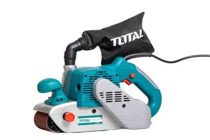 Masina de slefuit cu banda TOTAL 1200W, aspirare integrata