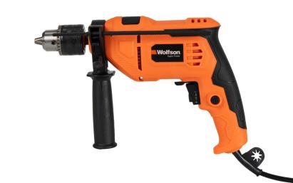 Masina de gaurit cu percutie Wolfson 650W, mandrina metalica 13 mm