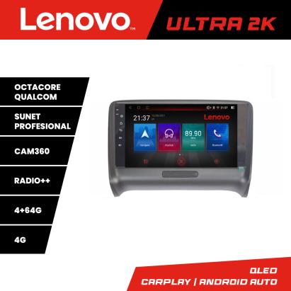 Navigatie Audi TT 2004-2011 Lenovo Ultra 2K QLED 4GB+64GB Android