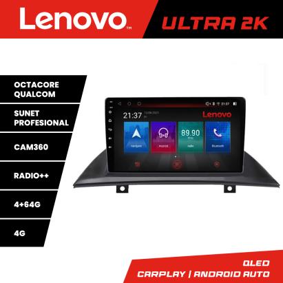 Navigație BMW X3 E83 2004-2012 Lenovo QLED Android 4+64GB 360