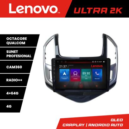 Navigatie Android Chevrolet Cruze 2013+ Lenovo QLED 4+64GB 360