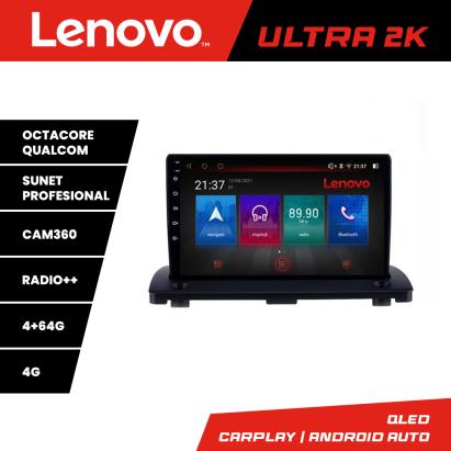 Navigatie Volvo XC90 Android Lenovo QLED 4+64GB, 8 Core, 360, Waze