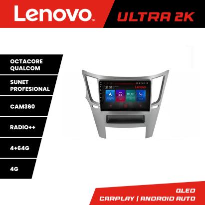 Navigație Android Lenovo pentru Subaru Legacy/Outback 2010-2015, QLED 4+64GB