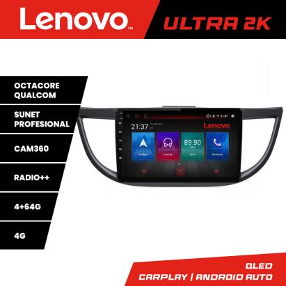 Navigație Honda CR-V 2012-2016 Lenovo Ultra EK QLED 4+64GB Android