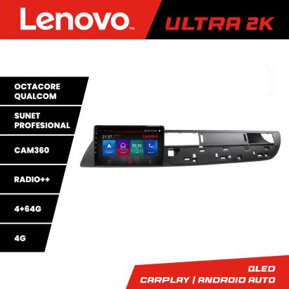 Navigatie Citroen C5 2008-2017 Lenovo QLED 4GB 64GB Android 360