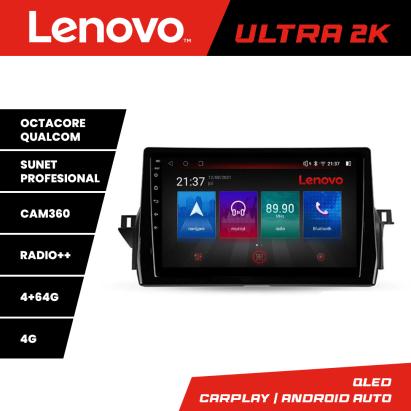 Navigație Android Toyota Camry 2021+ Lenovo QLED 4GB+64GB 360