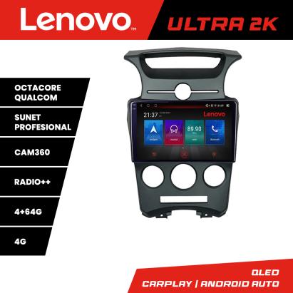 Navigație Android Kia Carens 2006-2012 cu QLED, 4GB RAM, 64GB și 360